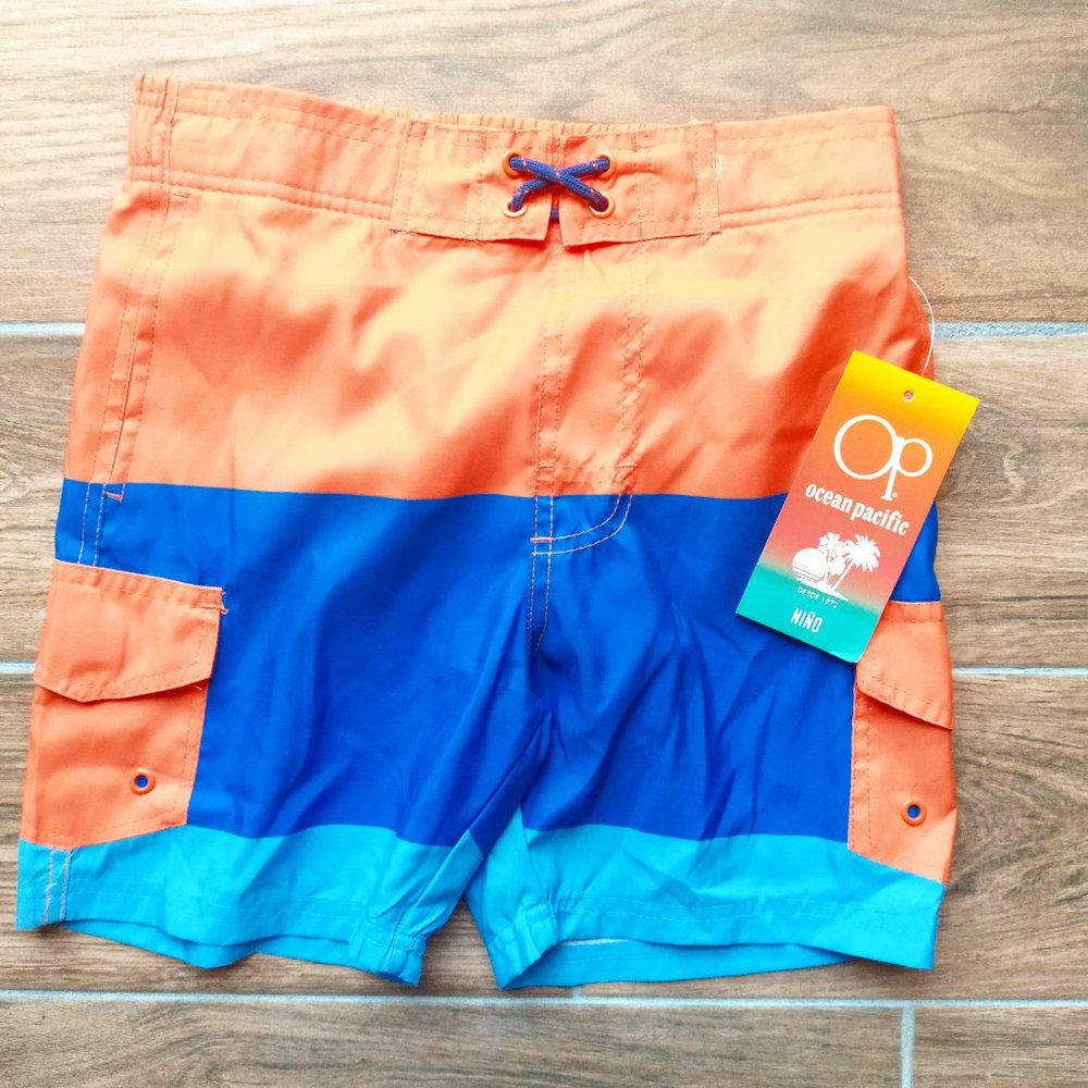 Ocean Pacific Board Shorts - "Creamsicle"